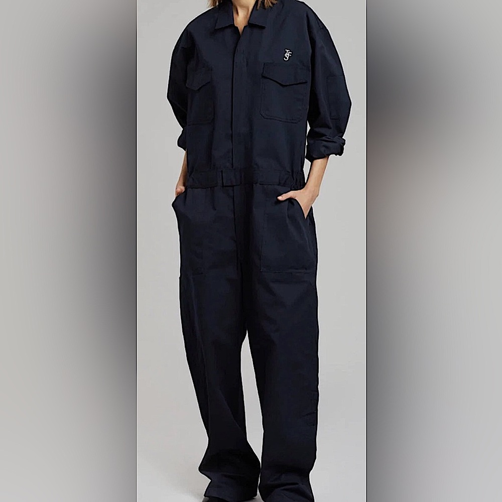 The Frankie Shop Oversized Boiler Suit in Navy - Size M/L. Brand new with tags!